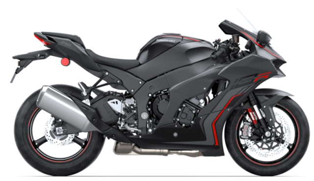 Kawasaki Ninja ZX10R 2022 lo dien phien ban moi mau Xam Graphene Steel Grey - 5